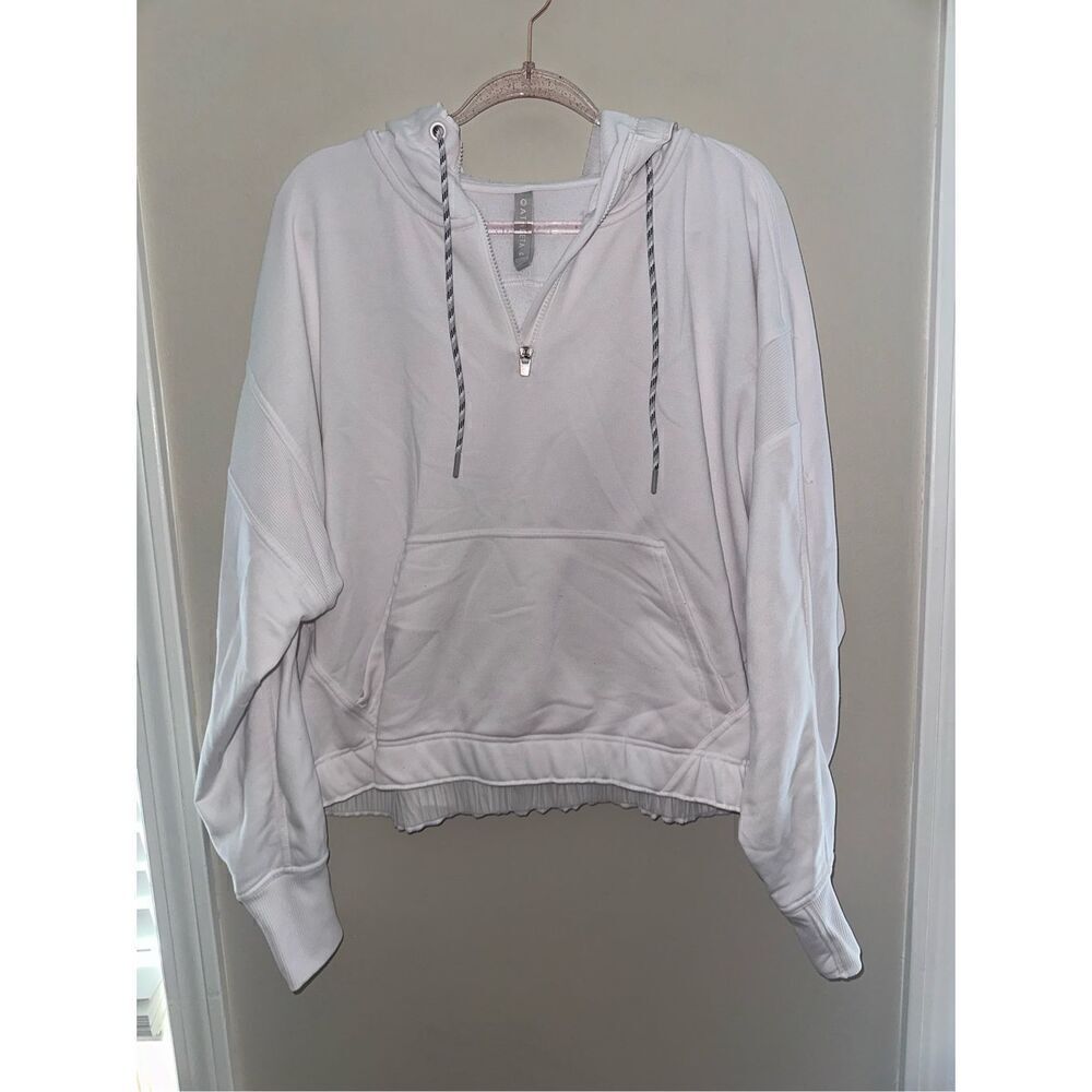 Athleta Ascend Warm Up Hoodie White XL - Picture 2 of 6